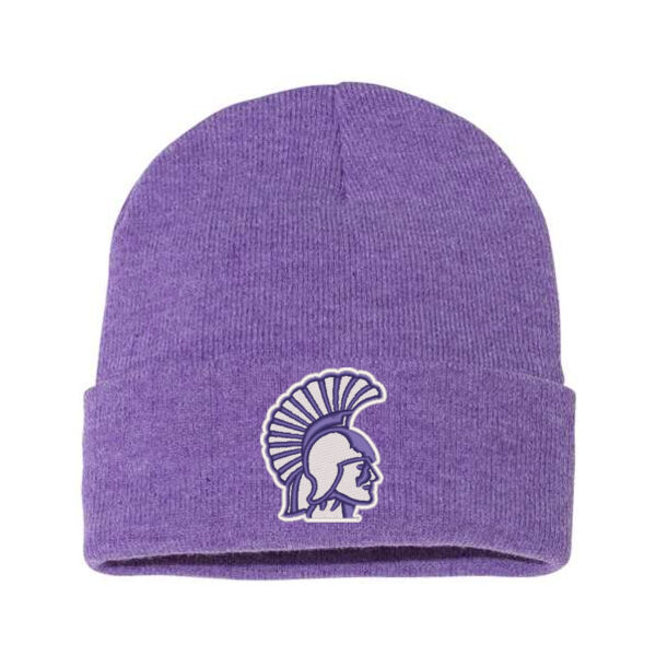 Sportsman 12" Solid Cuffed Beanie - Embroidered Logo Thumbnail