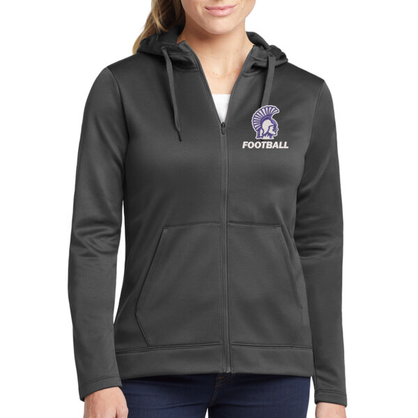 Nike Womens Therma-FIT Full-Zip Hoodie - Embroidered Logo Thumbnail