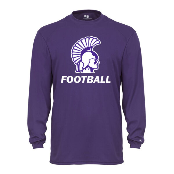Badger B-Core Long Sleeve T-Shirt - Printed Logo Thumbnail