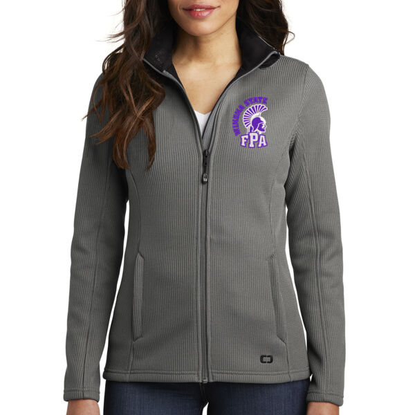 OGIO Womens Grit Fleece Jacket - Embroidered Logo Thumbnail