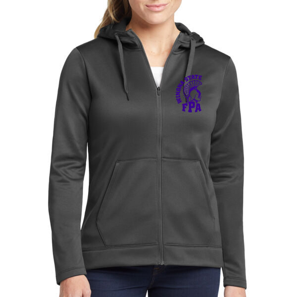 Nike Womens Therma-FIT Full-Zip Hoodie - Embroidered Logo Thumbnail