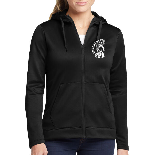 Nike Womens Therma-FIT Full-Zip Hoodie - Embroidered Logo Thumbnail