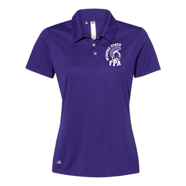 Adidas Womens Performance Polo - Embroidered Logo Thumbnail