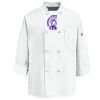 Eight Knot Button Chef Coat with Thermometer Pocket Thumbnail