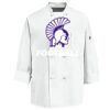Eight Knot Button Chef Coat with Thermometer Pocket Thumbnail