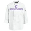 Eight Knot Button Chef Coat with Thermometer Pocket Thumbnail