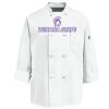 Eight Knot Button Chef Coat with Thermometer Pocket Thumbnail