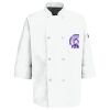Button Chef Coat with Thermometer Pocket Thumbnail