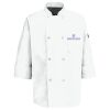 Eight Pearl Button Chef Coat with Thermometer Pocket Thumbnail