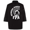 Ten Pearl Button Black Chef Coat Thumbnail
