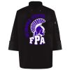 Ten Pearl Button Black Chef Coat Thumbnail