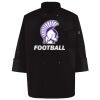 Ten Pearl Button Black Chef Coat Thumbnail