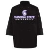 Ten Pearl Button Black Chef Coat Thumbnail