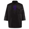 Black Knot Button Chef Coat Thumbnail