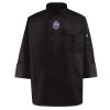 Black Knot Button Chef Coat Thumbnail